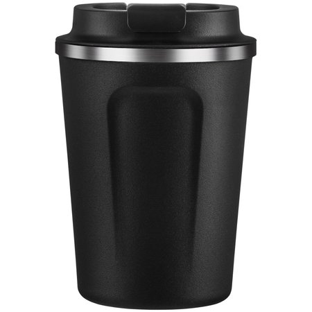 ASOBU 13ounce Cafe Compact Insulated Travel Mug, black BF22BK